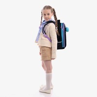 Шкільний напівкаркасний рюкзак GoPack Education 165M Meowjestical 15л (GO25-165M-2)