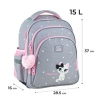 Шкільний рюкзак GoPack Education 2606S-1 Meowtiful 15л (GO25-2606S-1)
