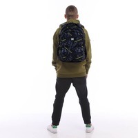 Рюкзак підлітковий GoPack Teens 162L-5 Чорний 19л (GO25-162L-5)