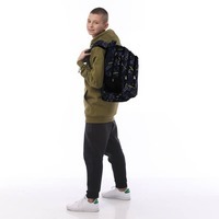Рюкзак підлітковий GoPack Teens 162L-5 Чорний 19л (GO25-162L-5)