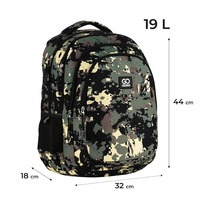Рюкзак підлітковий GoPack Teens 162L-6 Принт 19л (GO25-162L-6)