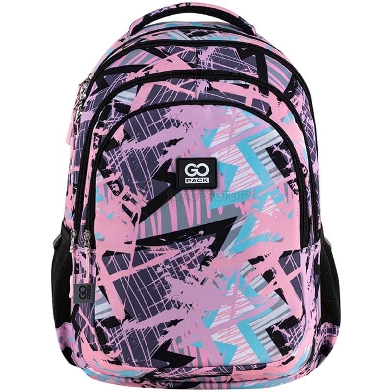 Рюкзак підлітковий GoPack Teens 162L-1 Рожевий принт 19л (GO25-162L-1)