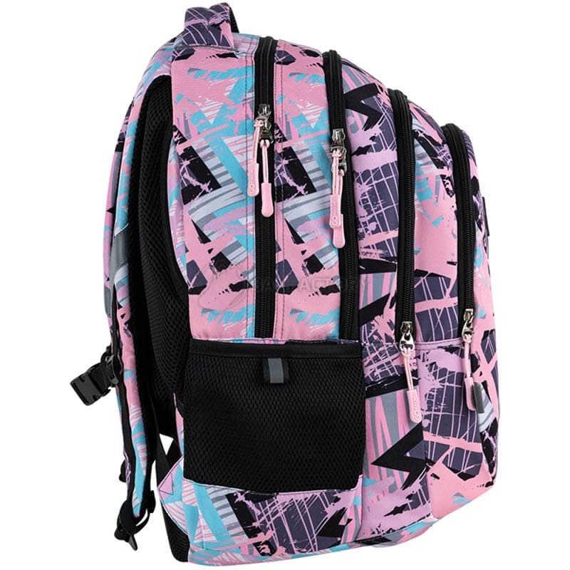 Рюкзак підлітковий GoPack Teens 162L-1 Рожевий принт 19л (GO25-162L-1)