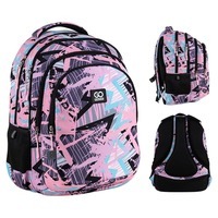 Рюкзак підлітковий GoPack Teens 162L-1 Рожевий принт 19л (GO25-162L-1)