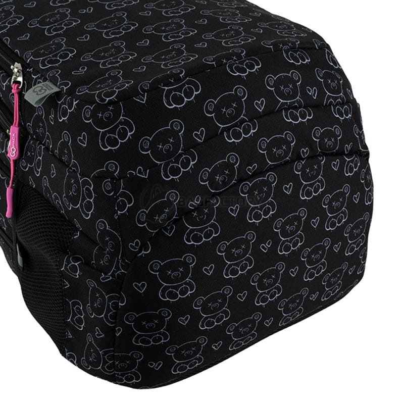 Рюкзак підлітковий GoPack Teens 162L-2 Чорний 19л (GO25-162L-2)