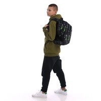 Рюкзак підлітковий GoPack Teens 162M-6 Чорний 16.5л (GO25-162M-6)