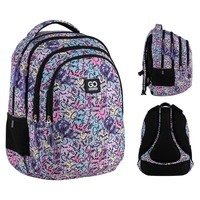 Рюкзак підлітковий GoPack Teens 162M-1 Принт різноколірний 16.5л (GO25-162M-1)