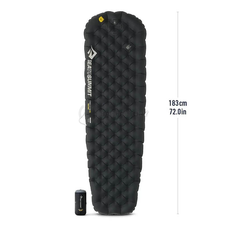 Килимок Sea to Summit Ether Light XR Pro Insulat ASC Mat Black Reg 183х55х10см (STS ASL051142-050102)