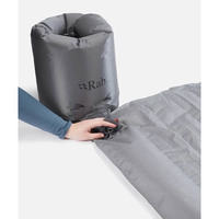 Туристичний килимок Rab Stratosphere 5.5 Long Wide 196x64x8см Graphene (QMA-03-GRH-LNG-WDE)
