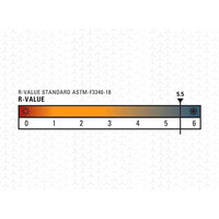 Туристичний килимок Rab Stratosphere 5.5 Regular 183x51x8см Graphene (RB QMA-03-GRH-REG-REG)