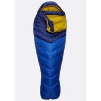 Спальний мішок Rab Neutrino 400 -7°C 185 см Regular Left Zip Nightfall Blue (RB QSM-90-NFB-REG-LZ)