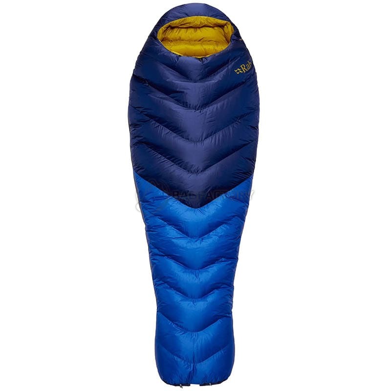 Спальний мішок Rab Neutrino 600 -12°C 185 см Regular Left Zip Nightfall Blue (RB QSM-92-NFB-REG-LZ)