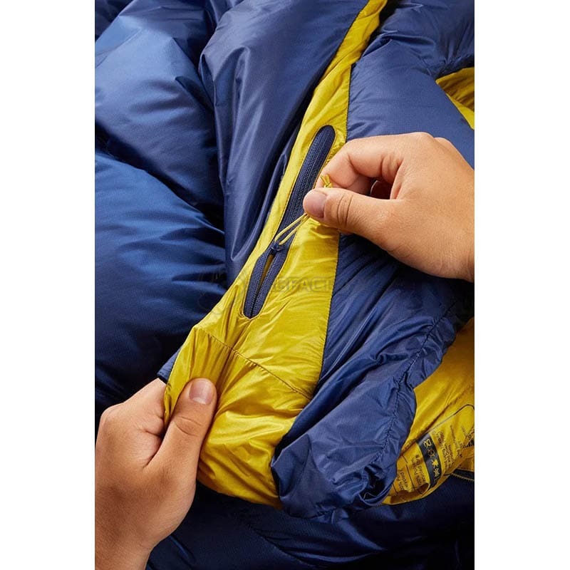 Спальний мішок Rab Neutrino 600 -12°C 185 см Regular Left Zip Nightfall Blue (RB QSM-92-NFB-REG-LZ)