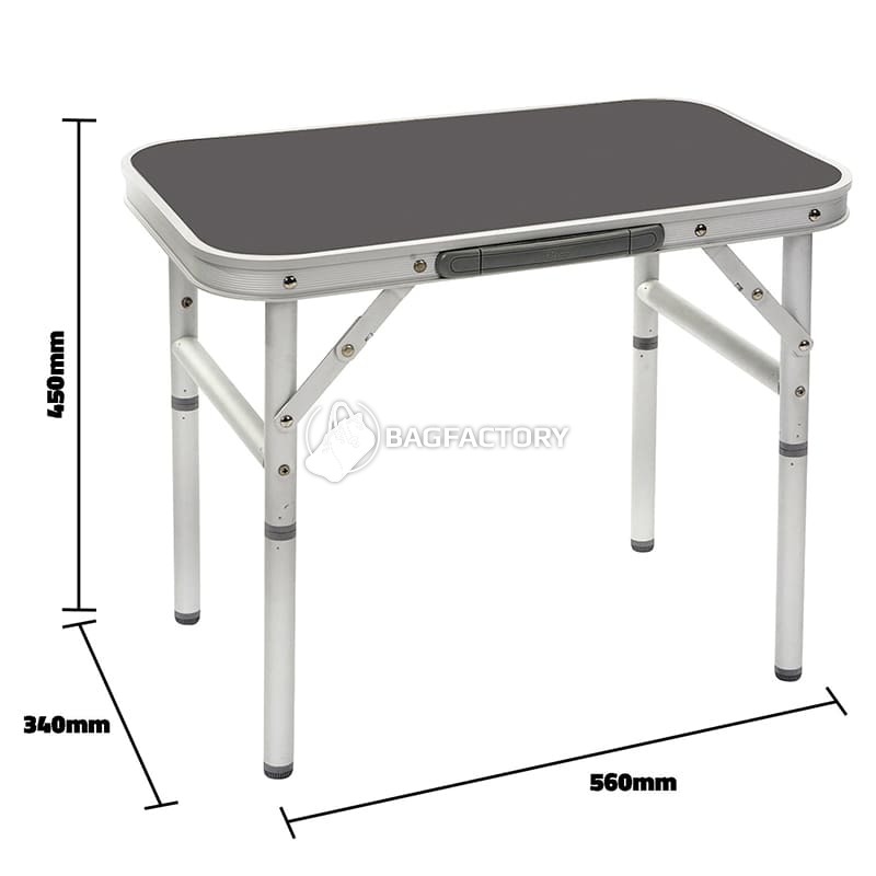 Стіл розкладний Bo-Camp Case Model 56x34 cm Grey (DAS303274)