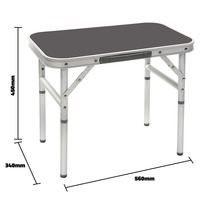 Стіл розкладний Bo-Camp Case Model 56x34 cm Grey (DAS303274)