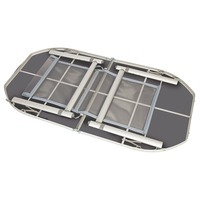 Стіл розкладний Bo-Camp Case Model Oval 150x80 cm Grey (DAS303275)