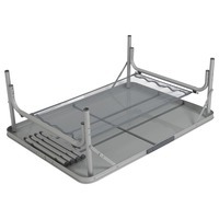 Стіл розкладний Bo-Camp Premium 100x70 cm Grey (DAS303282)