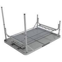 Стіл розкладний Bo-Camp Premium 100x70 cm Grey (DAS303282)