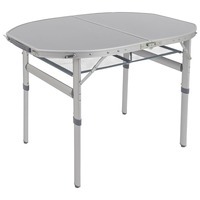 Стіл розкладний Bo-Camp Premium Oval 100x70 cm Grey (DAS303284)