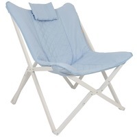 Крісло розкладне Bo-Camp Gordes L Pastel Blue (DAS303256)