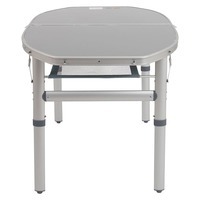 Стіл розкладний Bo-Camp Premium Oval 100x70 cm Grey (DAS303284)