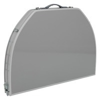 Стіл розкладний Bo-Camp Premium Oval 100x70 cm Grey (DAS303284)