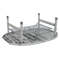 Стіл розкладний Bo-Camp Premium Oval 100x70 cm Grey (DAS303284)