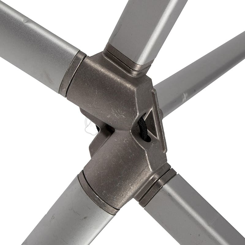 Стіл розкладний Bo-Camp Lamel 121x80 cm Aluminium (DAS303287)