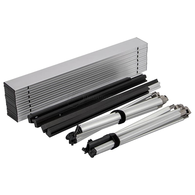 Стіл розкладний Bo-Camp Lamel 121x80 cm Aluminium (DAS303287)