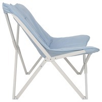 Крісло розкладне Bo-Camp Gordes L Pastel Blue (DAS303256)
