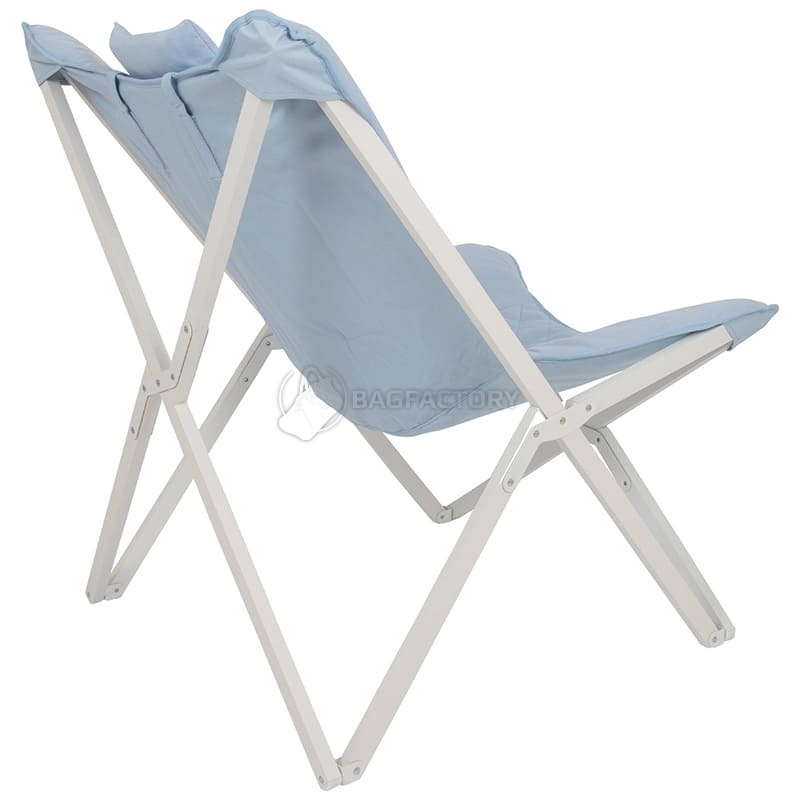 Крісло розкладне Bo-Camp Gordes L Pastel Blue (DAS303256)