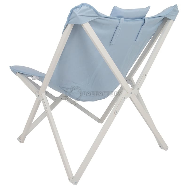 Крісло розкладне Bo-Camp Gordes L Pastel Blue (DAS303256)