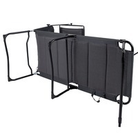 Ліжко розкладне Bo-Camp Sun Lounger With Sunscreen 5 Positions Grey (DAS303260)