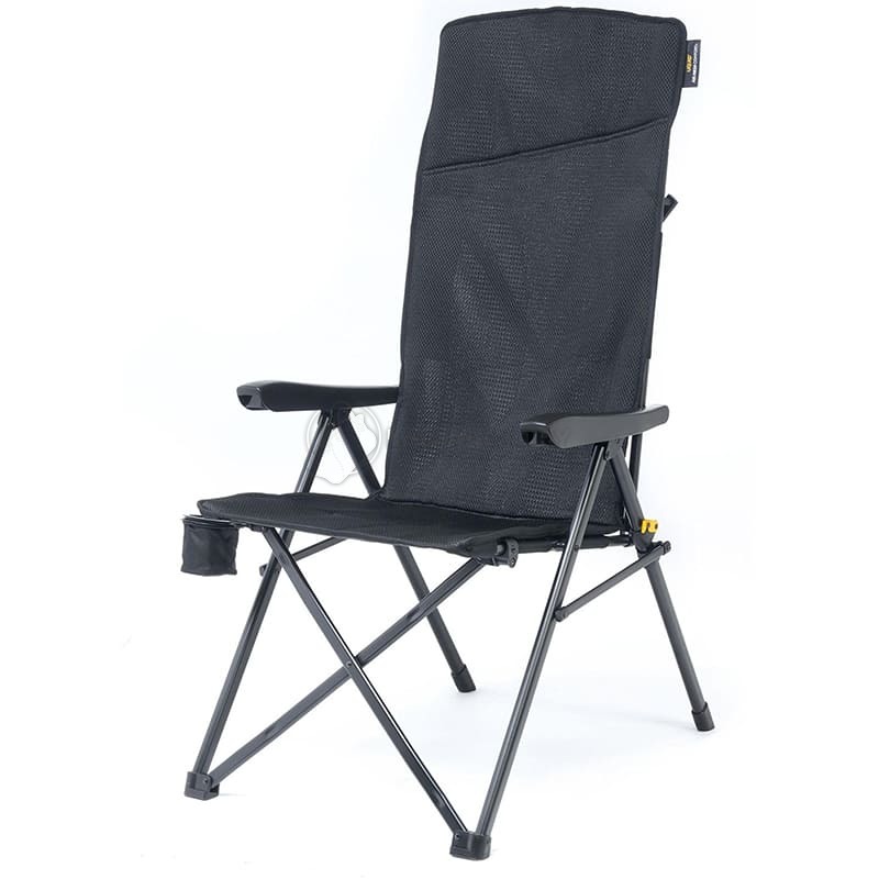 Крісло розкладне Uquip Justy XL Black (DAS303233)