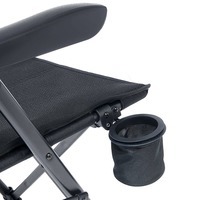 Крісло розкладне Uquip Justy XL Black (DAS303233)