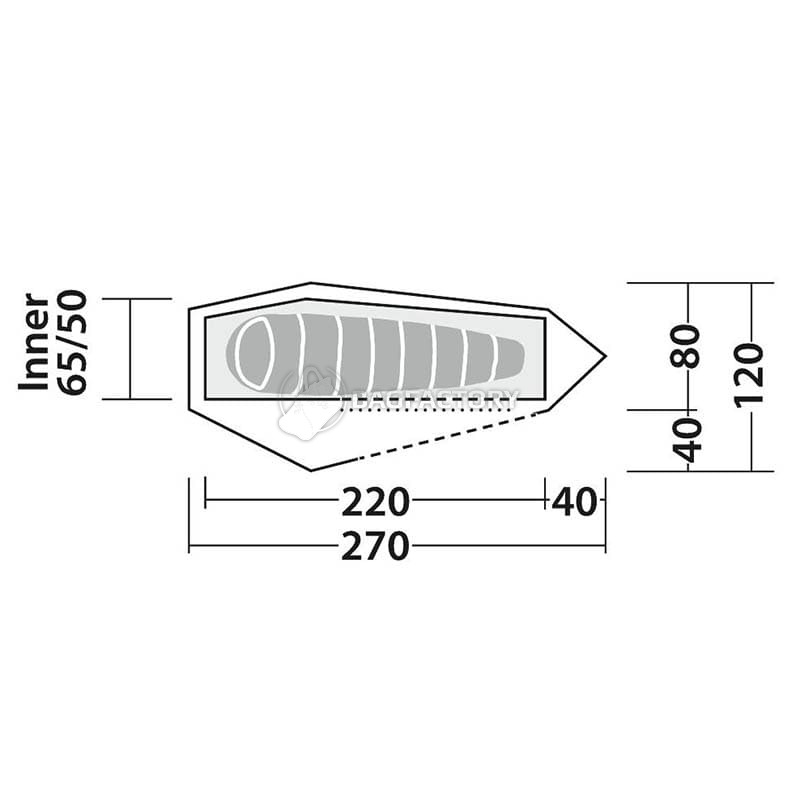 Намет одномісний Robens Arrow Head (130342)