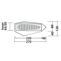 Намет одномісний Robens Arrow Head (130342)