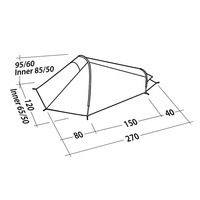 Намет одномісний Robens Arrow Head (130342)