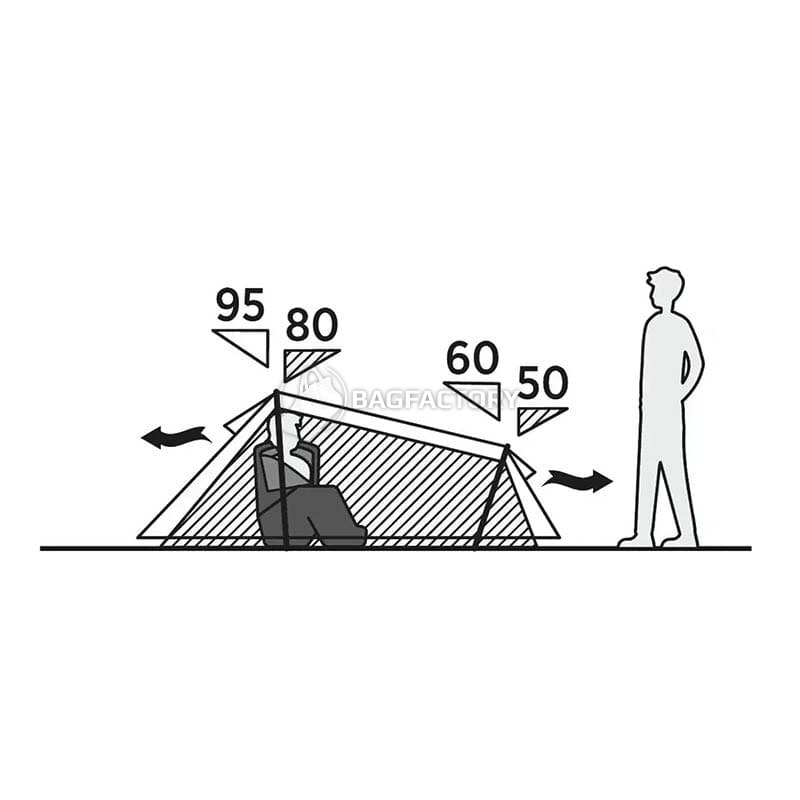 Намет одномісний Easy Camp Sarek 1 (931539)