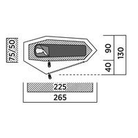 Намет одномісний Easy Camp Sarek 1 (931539)