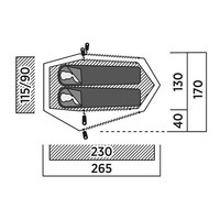 Намет двомісний Easy Camp Sarek 2 (931540)