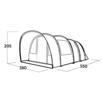 Намет шестимісний Easy Camp Skarvan 6 (931573)