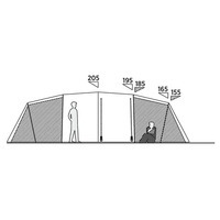 Намет восьмимісний Easy Camp Leka Twin 8 (931555)