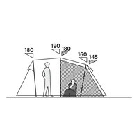 Намет п'ятимісний Easy Camp Hidra 5 (931553)