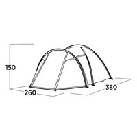 Намет чотиримісний Easy Camp Lomsdal 4 (931551)