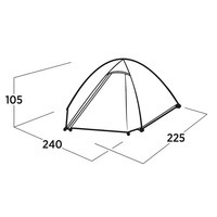 Намет двомісний Easy Camp Rondane 2 (931541)