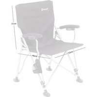 Стілець розкладний Outwell Campo Black (931563)