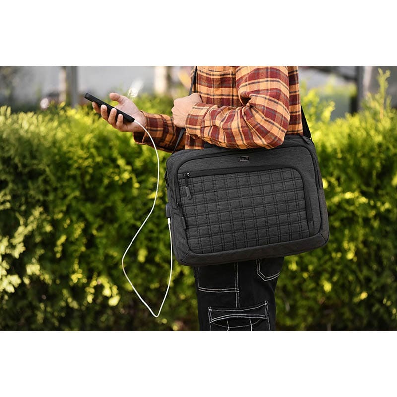 Сумка для ноутбука 2E CrossSquares 16