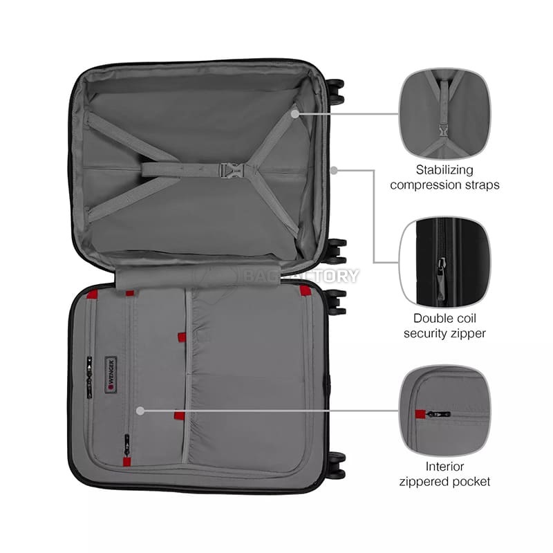 Валіза на 4-х колесах Wenger Syntry з відд. для ноутбука 14