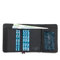 Гаманець антизлодій Pacsafe RFIDsafe Trifold Графітовий (11005144)